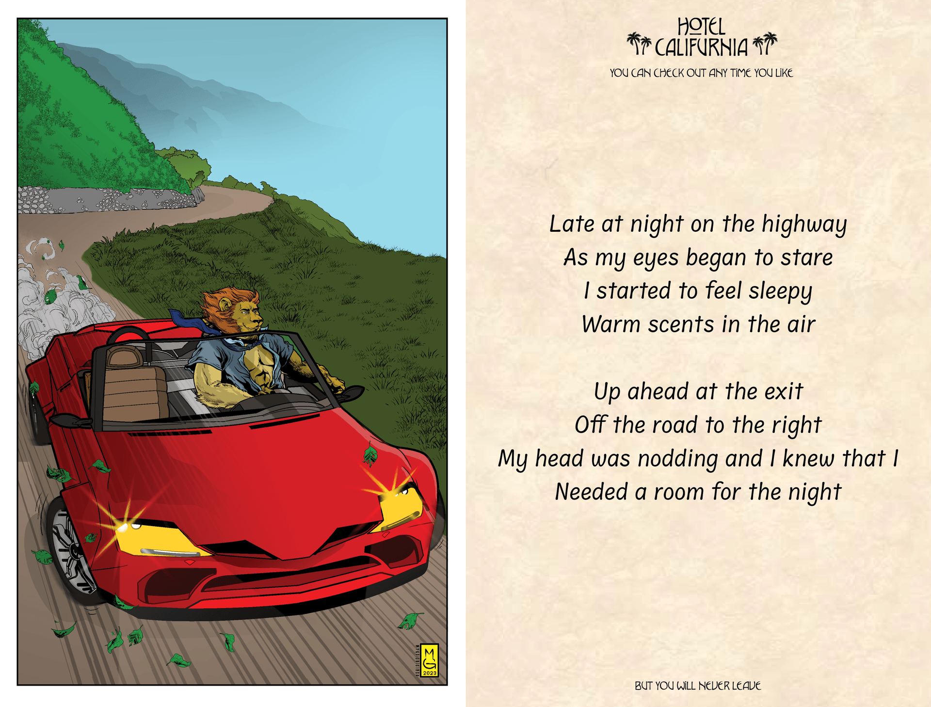 HOTEL CALIFURNIA: Page 1