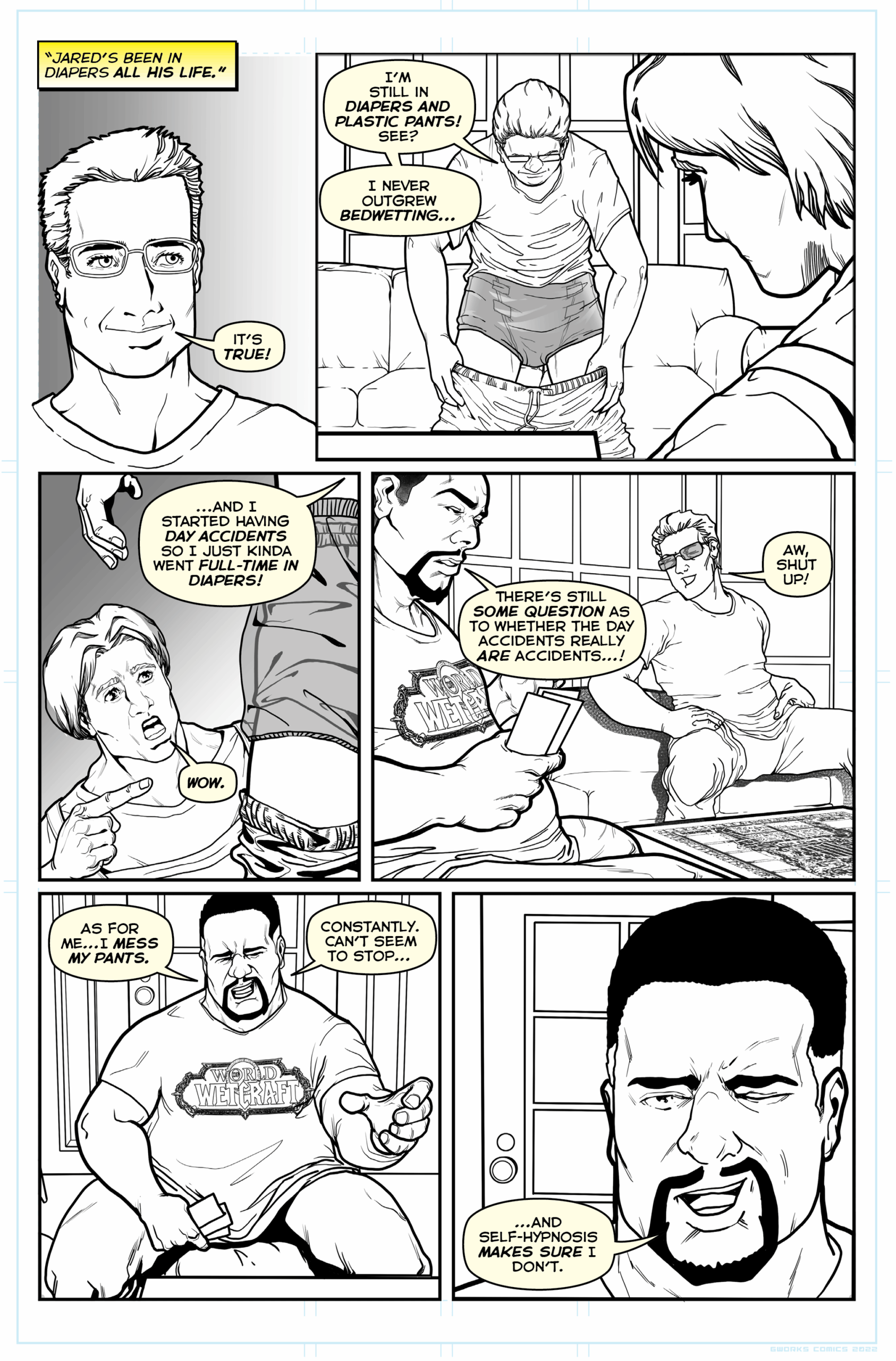 My Bedwetting Hero: Page 9